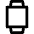 Smart Watch Square Icon from Nova Line Set