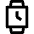 Smart Watch Square Clock Icon from Nova Line Set