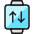 Smart Watch Square Data Icon from Ultimate Colors Set