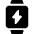 Smart Watch Square Flash Icon from Ultimate Bold Set