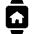 Smart Watch Square House Icon from Ultimate Bold Set