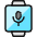 Smart Watch Square Microphone icon - Free transparent PNG, SVG. No sign up needed.