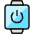 Smart Watch Square Power Icon from Ultimate Colors Set