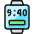 Smart Watch Square Time Icon from Ultimate Colors Set