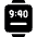 Smart Watch Square Time Icon from Ultimate Bold Set