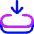 Button Horizontal Top Press Icon from Flex Neon Set