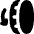 Digital Crown Arrow Counterclockwise Icon from Flex Solid Set