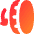 Digital Crown Arrow Counterclockwise Icon from Flex Gradient Set