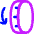 Digital Crown Arrow Counterclockwise Icon from Flex Neon Set
