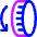Digital Crown Arrow Counterclockwise Icon from Core Neon Set
