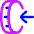 Digital Crown Press Icon from Flex Neon Set