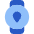 Watch Circle Location Icon from Core Flat Set