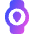 Watch Circle Location Icon from Core Gradient Set
