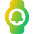 Watch Circle Notification Icon from Core Gradient Set