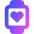Watch Square Heartbeat Monitor 1 icon - Free transparent PNG, SVG. No sign up needed.