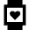 Watch Square Heartbeat Monitor 1 Icon from Sharp Remix Set | Free Download as SVG Vector and Transparent PNG | Streamline icons