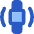 Watch Vibration Square Icon from Core Flat Set