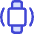 Watch Vibration Square Icon from Core Duo Set