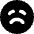 Crying Face Smiley 1 Icon from Micro Solid Set