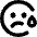 Crying Face Smiley 2 icon - Free transparent PNG, SVG. No sign up needed.