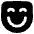 Happy Mask Icon from Plump Solid Set