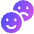 Happy Sad Faces Icon from Plump Gradient Set
