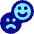 Happy Sad Faces Icon from Core Pop Set