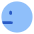 Look Left Icon from Plump Flat Set