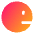 Look Right Icon from Plump Gradient Set