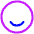 No Eyes Icon from Plump Neon Set
