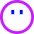 No Mouth Icon from Sharp Neon Set