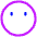No Mouth Icon from Plump Neon Set