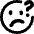 Puzzled Smiley Icon from Plump Remix Set