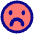 Sad Face Icon from Plump Pop Set