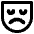 Sad Mask Icon from Core Remix Set