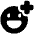 Smiley Add Reaction Icon from Plump Solid Set