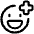 Smiley Add Reaction Icon from Plump Line Set