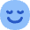 Smiley Calm Icon from Flex Flat Set