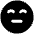 Smiley Content Icon from Plump Solid Set