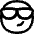 Smiley Cool icon - Free transparent PNG, SVG. No sign up needed.