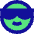Smiley Cool Icon from Sharp Pop Set