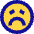 Smiley Crying 1 Icon from Sharp Pop Set