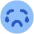 Smiley Crying 1 Icon from Plump Flat Set