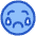 Smiley Crying 1 Icon from Plump Duo Set