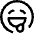 Smiley Drool Icon from Core Line Set