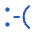 Smiley Emoticon Sad Icon from Plump Duo Set