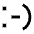Smiley Emoticon Smile Icon from Sharp Line Set