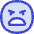 Smiley Extremely Dissatisfied Icon from Flex Duo Set