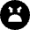 Smiley Extremely Dissatisfied Icon from Sharp Solid Set