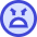 Smiley Extremely Dissatisfied Icon from Sharp Duo Set